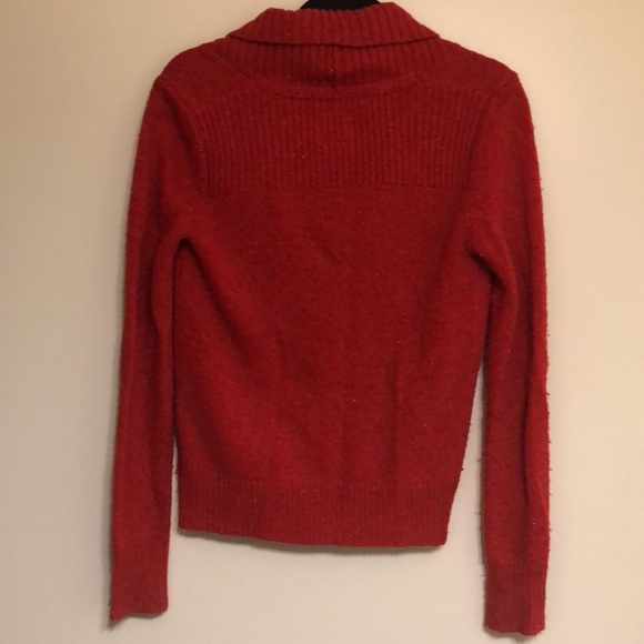 American Eagle Red Sweater - Picture 5 of 5